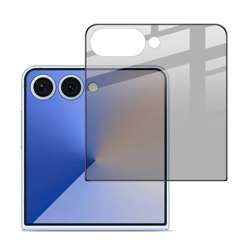Anti-spionage beschermfolie van gehard glas voor het scherm van de Samsung Galaxy Z Flip 8 (voor buitengebruik)