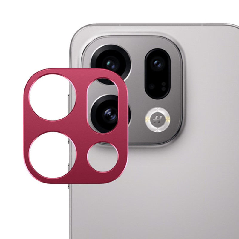 Beschermglas van gehard glas en metaal voor de Oppo Find X9 5G