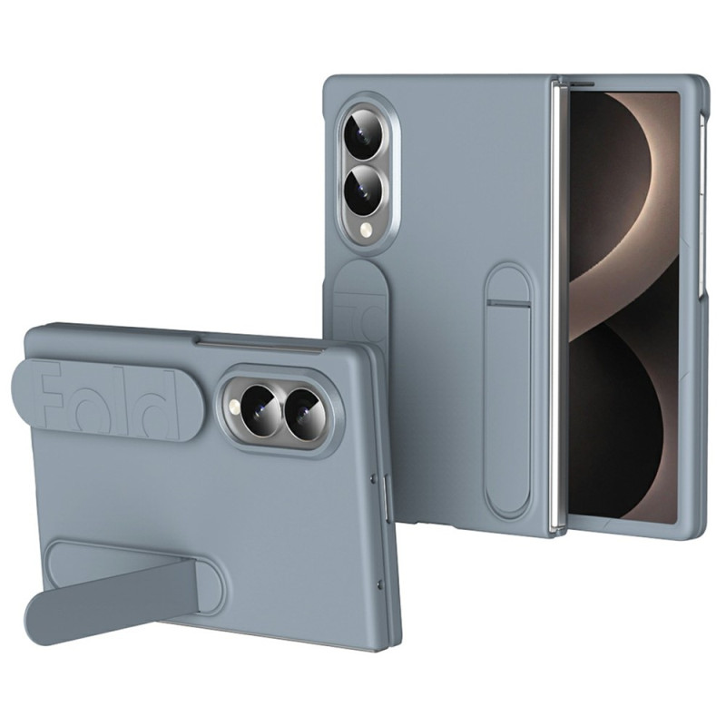 Samsung Galaxy Z Fold 8-hoesje met geïntegreerde standaard en polsbandje