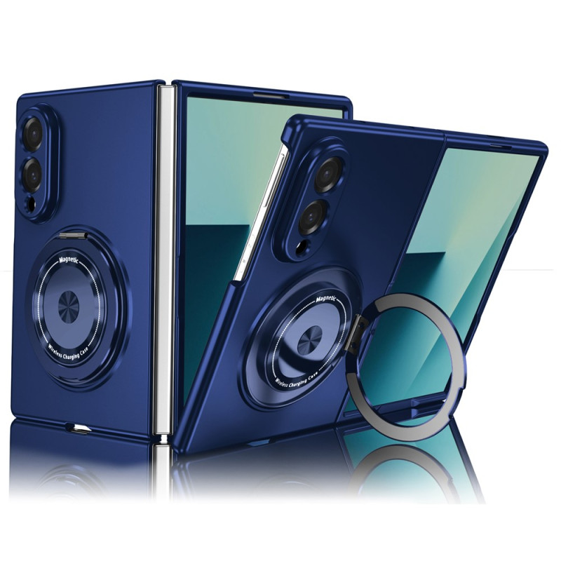 Samsung Galaxy Z Fold 8-hoesje met magnetische draaibare ring en geïntegreerde standaard