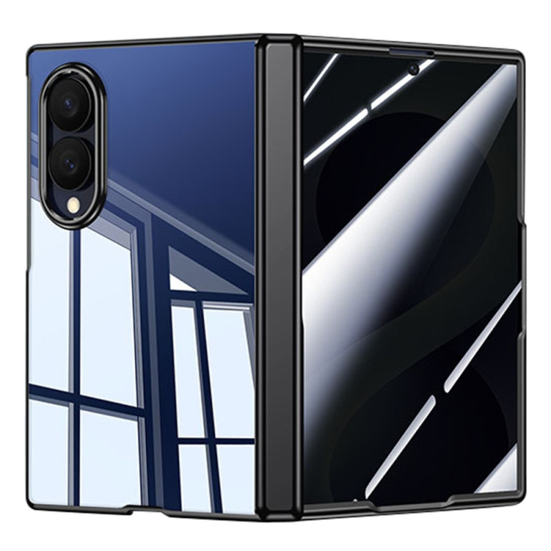 Samsung Galaxy Z Fold 8-hoesje met bescherming voor het scharnier en standaard, voorzien van gehard anti-spionageglas