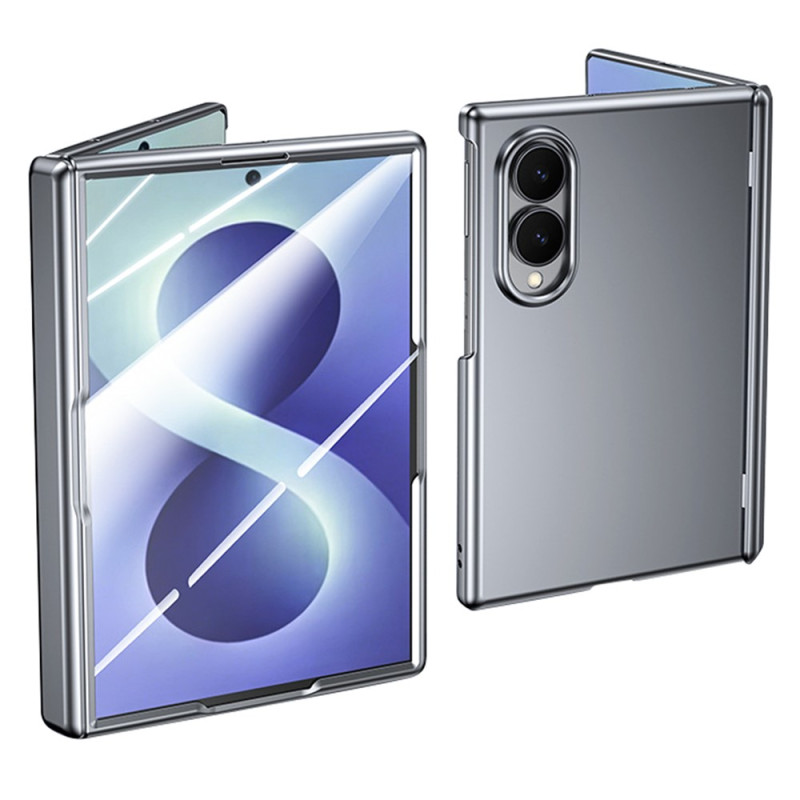 Samsung Galaxy Z Fold 8-hoesje van gehard HD-glas met Skin Touch-afwerking