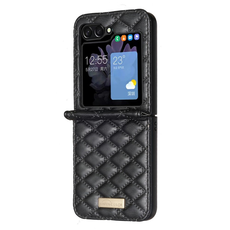 BINFEN COLOR gewatteerde hoes voor de Samsung Galaxy Z Flip 8