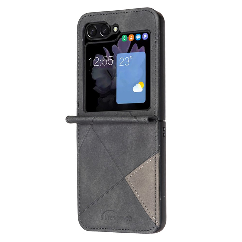Samsung Galaxy Z Flip 8-hoesje Geometrie BINFEN COLOR
