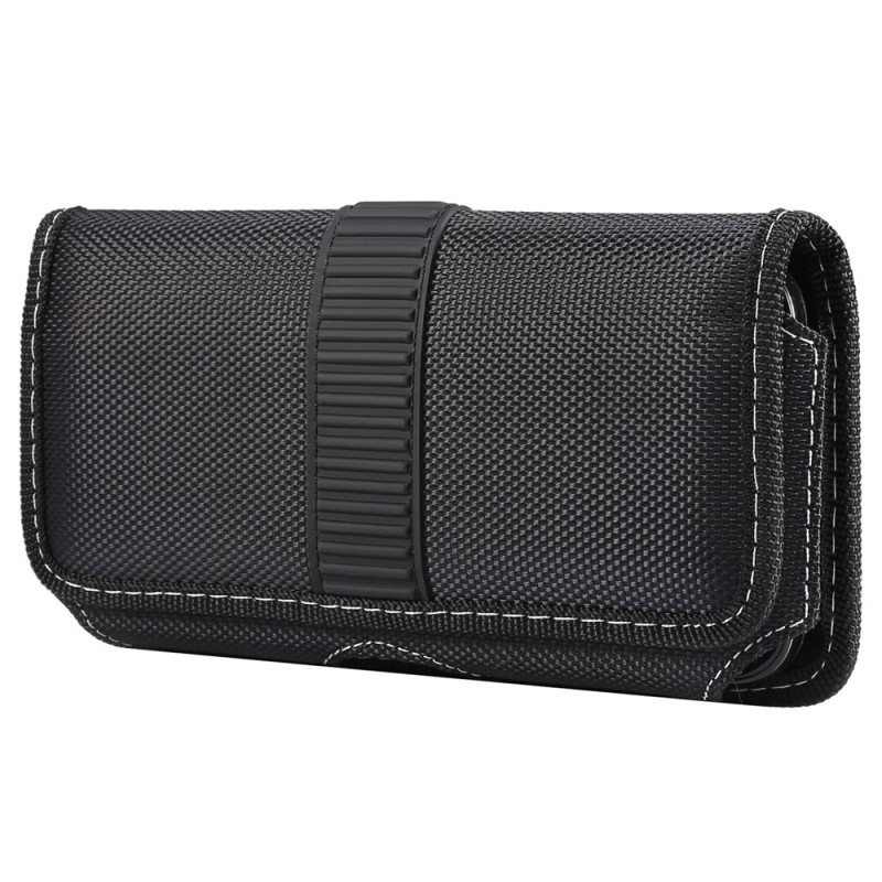 Universele riemhoes van Oxford-stof met clip voor smartphones van 6,7 tot 6,9 inch