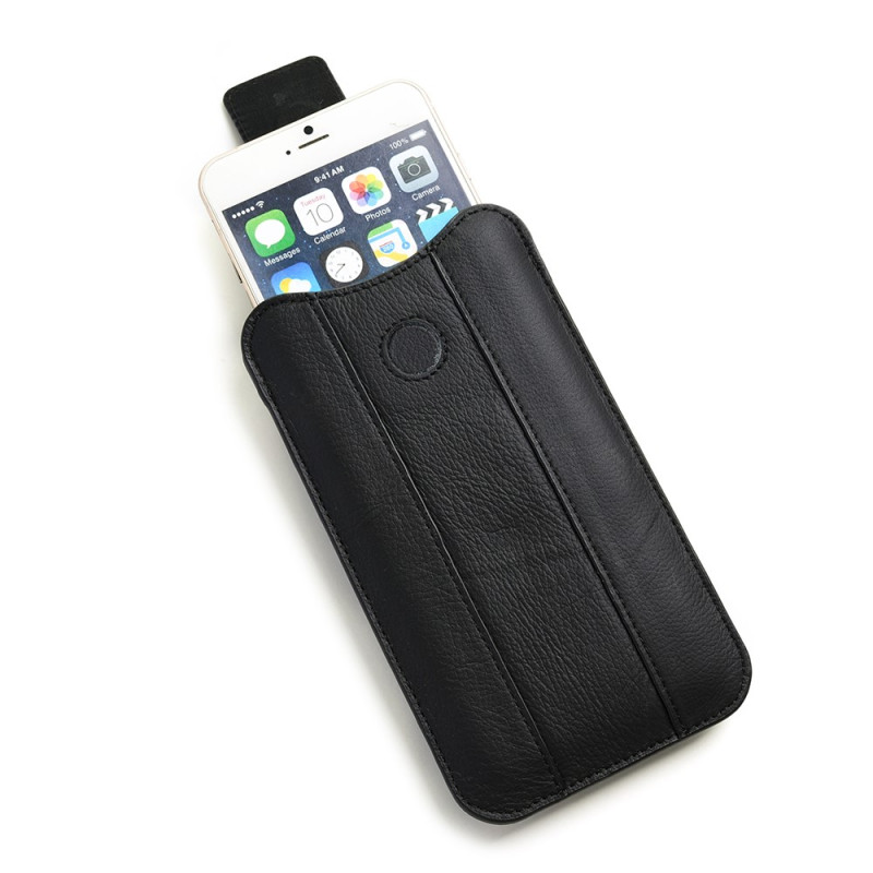 Verticale riemhoes van volnerfleer voor smartphones van 5,8 tot 6,7 inch