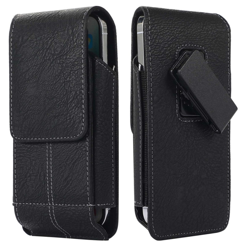 Verticale riemhoes met draaibare clip en kaarthouder voor smartphones van 5,5 tot 6,7 inch