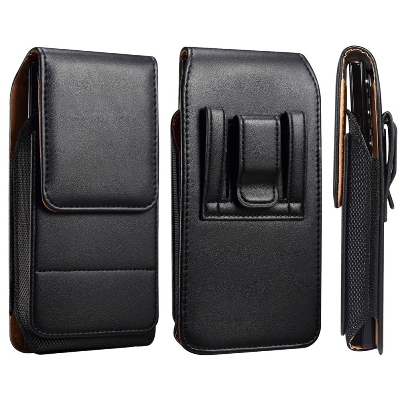 Universele verticale riemhouder met kaarthouder voor smartphones van 7,2 inch