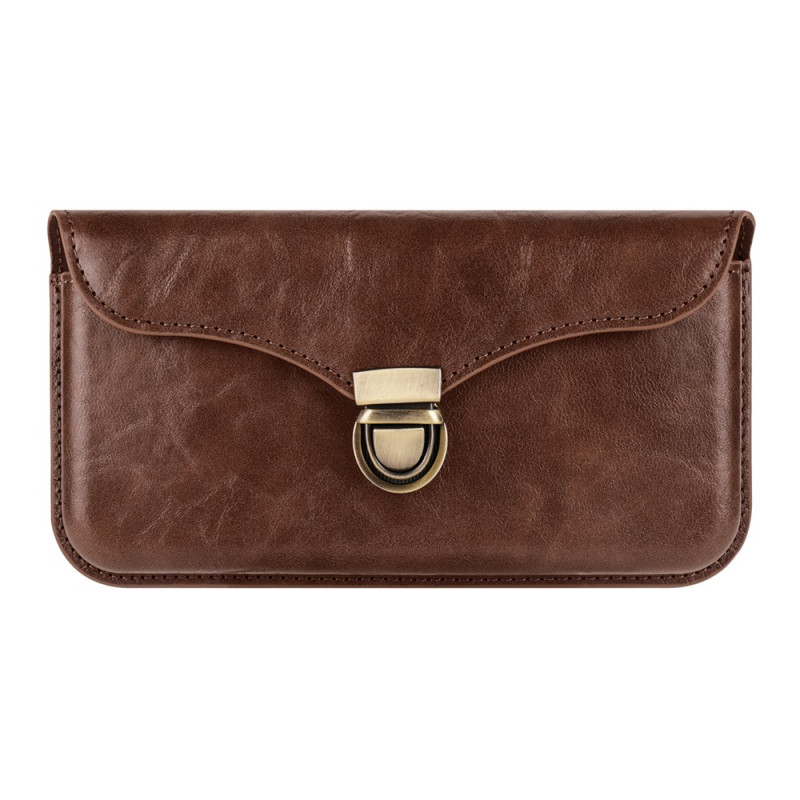 Horizontale riemhoes van PU-leer voor een smartphone van 6,7 inch