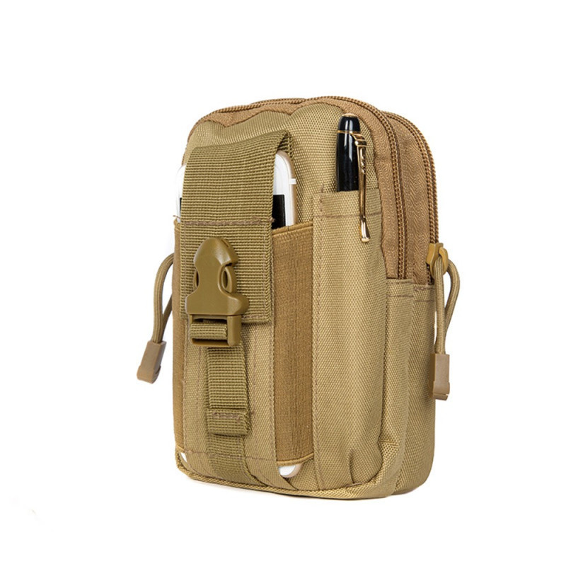 EDC Molle-tactiekhoes voor smartphones van 5,5 tot 6 inch – Multifunctionele heuptas