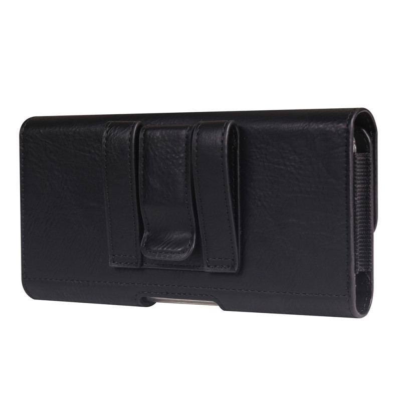 Universele horizontale riemhoes voor smartphones van 6,5 inch met kaarthouder