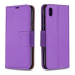 Hoes Huawei Y5 2019 Litchi Schuine Flap