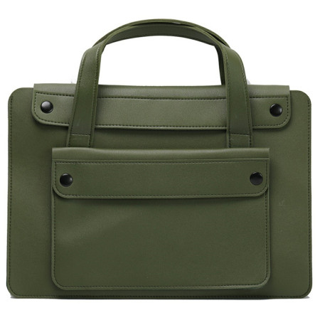 Laptoptas van PU-leer met...