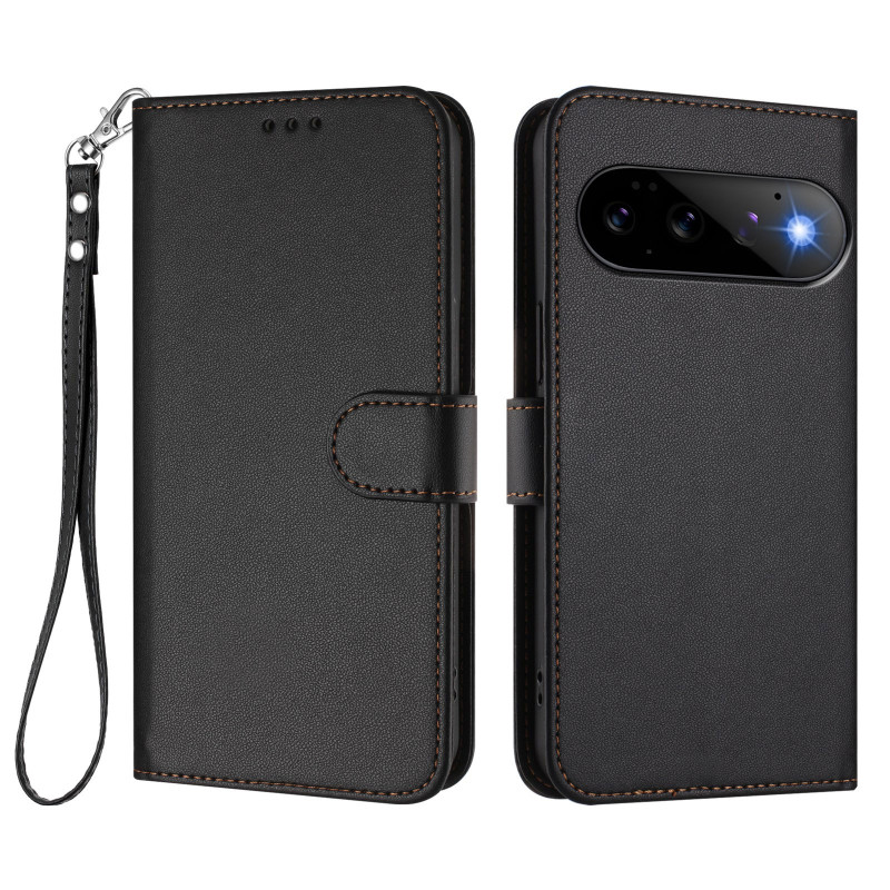 Housse Google Pixel 11 Pro / 11 Effet Cuir à Lanière
