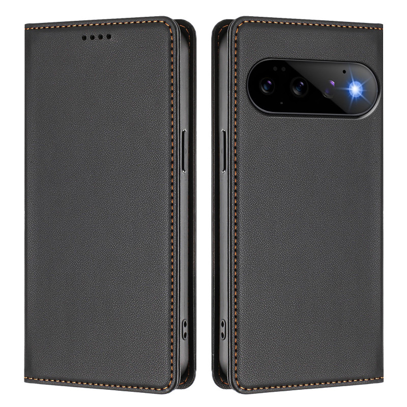 Fliphoes Google Pixel 11 Pro / 11, effen leerlook