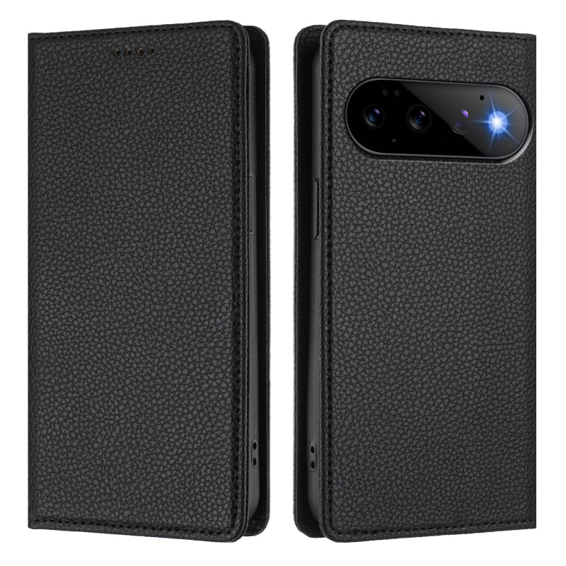 Flip-hoesje Google Pixel 11 Pro / 11 met litchi-leerlook