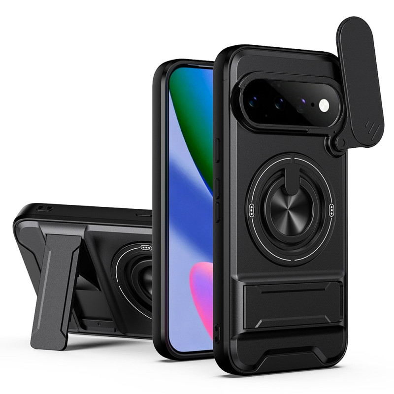 Stevige hoes voor Google Pixel 11 Pro / 11 Ultra met standaard en schermbescherming