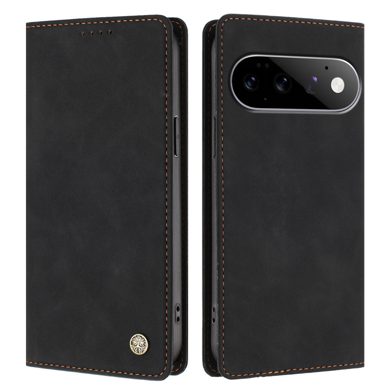 Flip Cover Google Pixel 11 Pro / 11 Effet Daim Couture