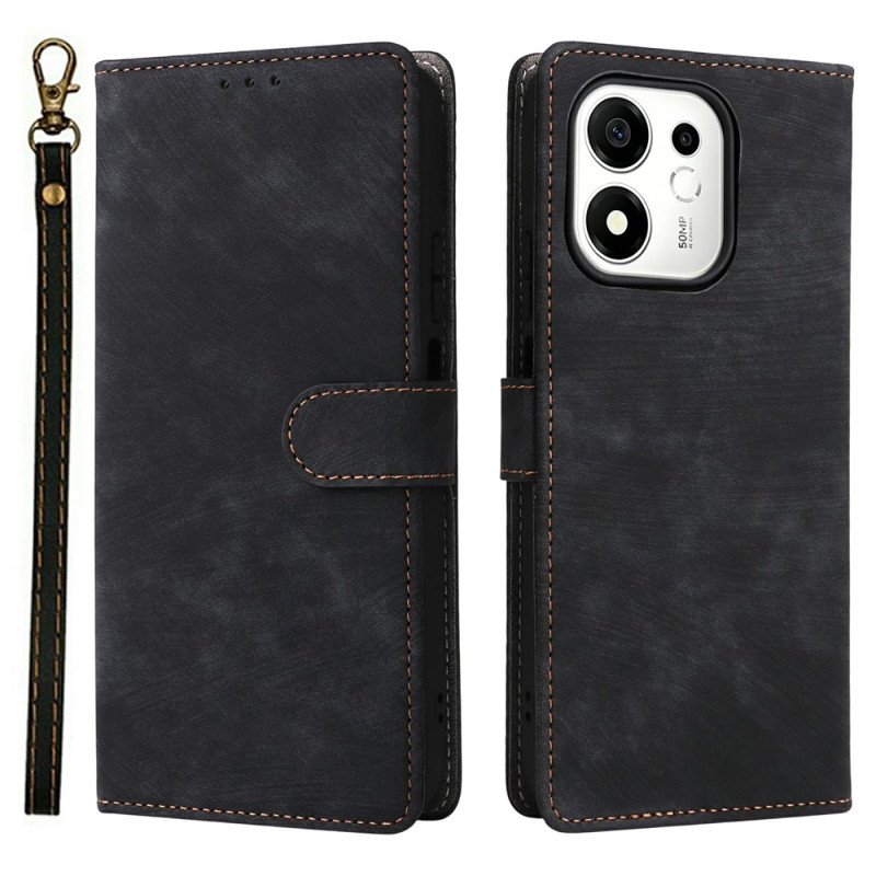 Honor 600 Smart-hoesje met suède-look (RFID-bescherming)