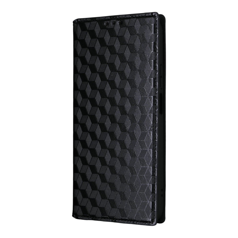 Flip Cover Honor 600 Smart Losanges Relief