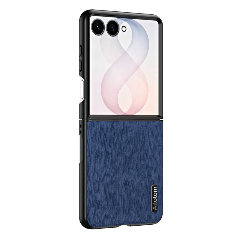Samsung Galaxy Z Flip 8-hoesje met houttextuur