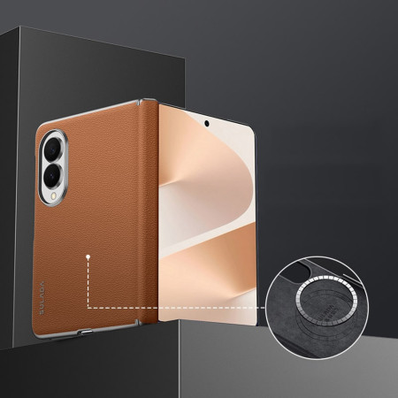 SULADA-hoesje van echt leer...