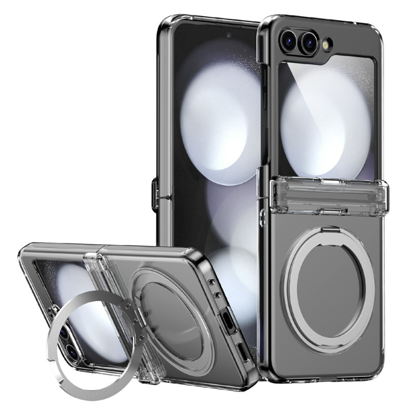 Samsung Galaxy Z Flip 8-hoesje met magnetische ringhouder