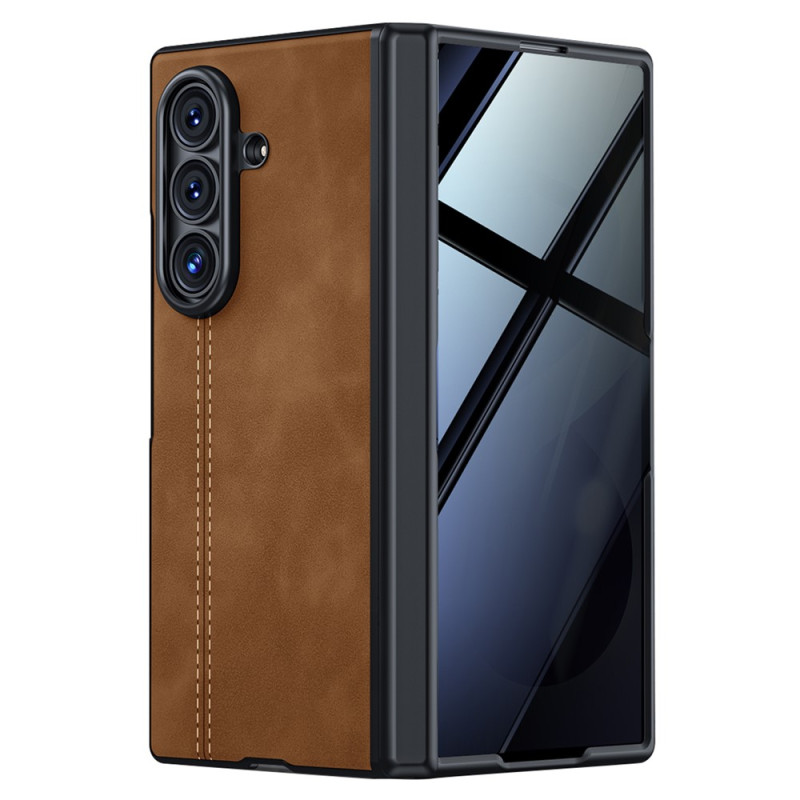 Samsung Galaxy Z Fold 8 Ultra-hoesje in lederlook