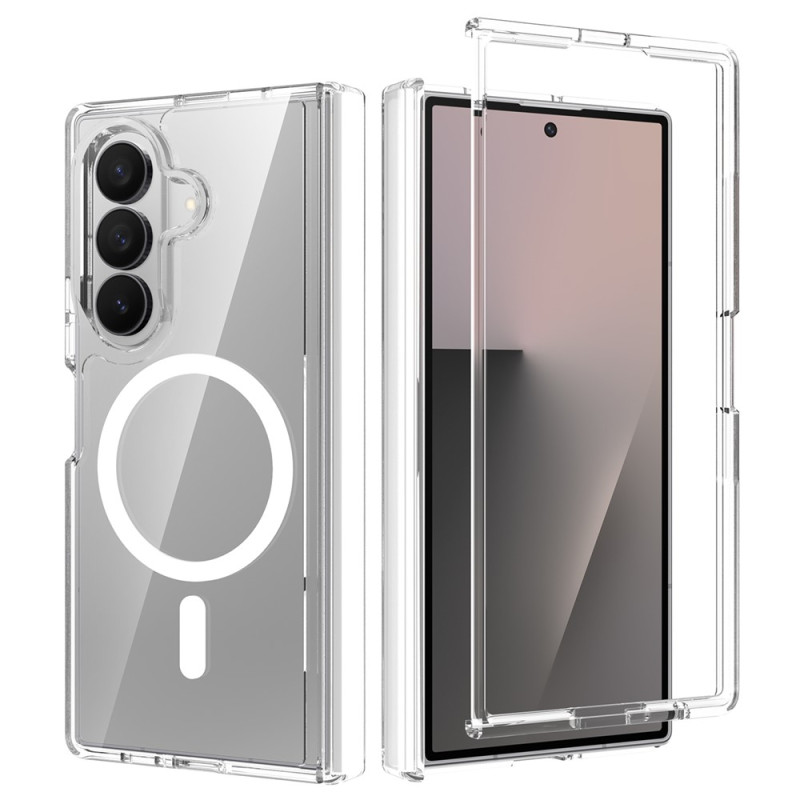 Doorzichtige magnetische hoes voor de Samsung Galaxy Z Fold 8 Ultra
