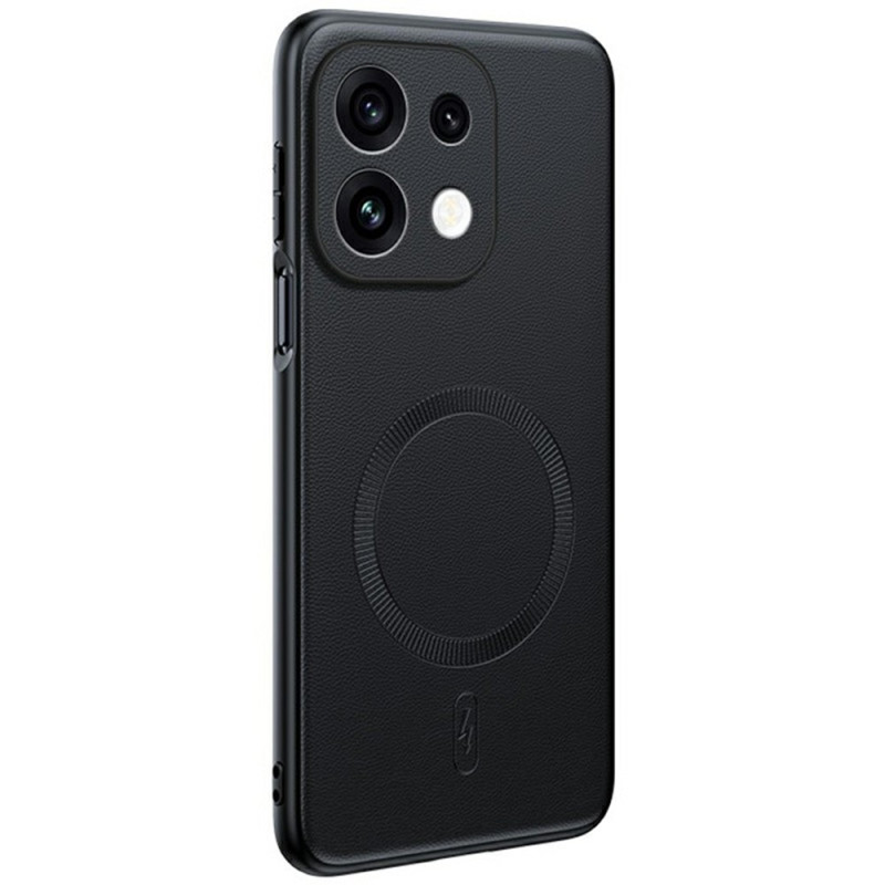 Oppo Reno 16 F 5G-hoesje met magnetische sluiting en leerlook