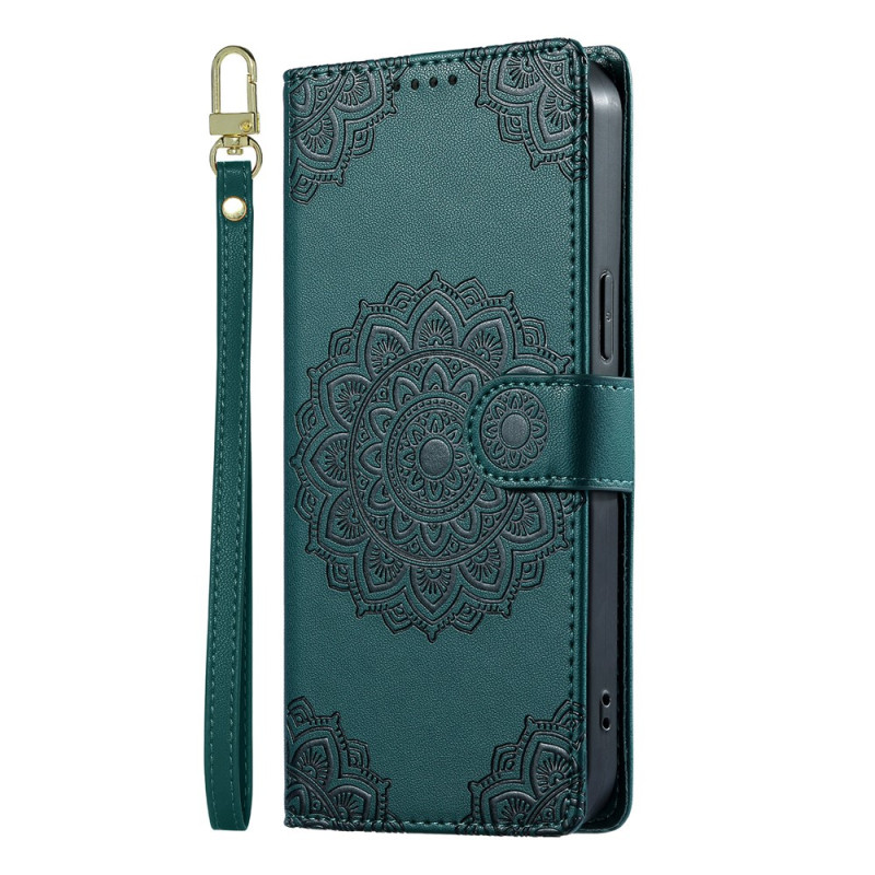 Oppo Reno 16 F 5G / 16 FS 5G-hoesje met mandala-motief en draagriempje