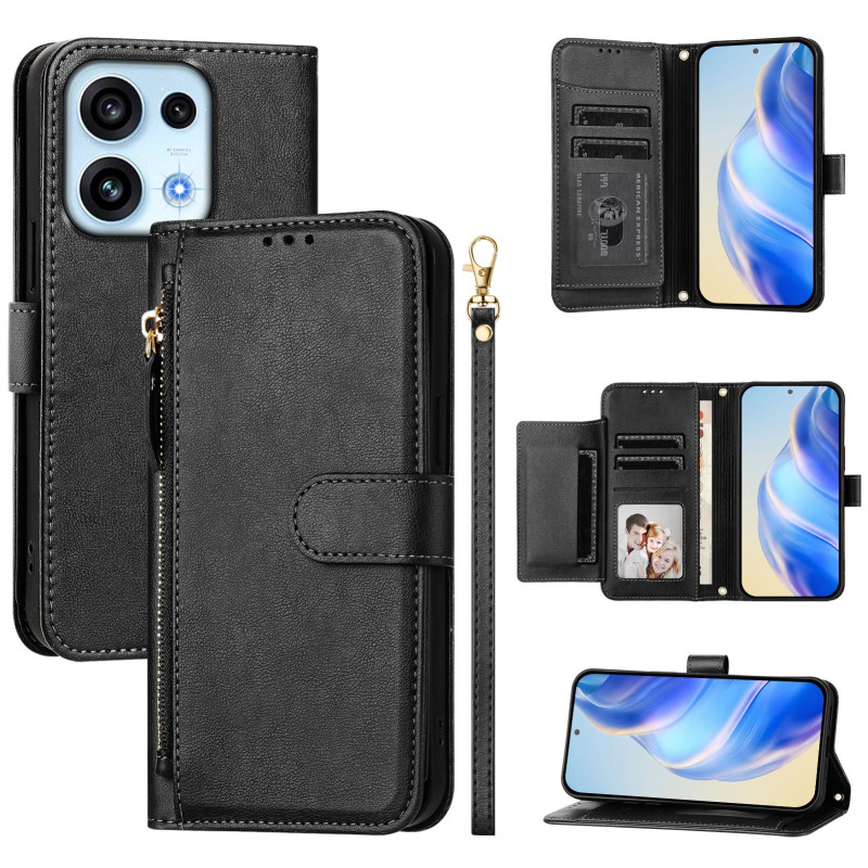 Oppo Reno 16 F 5G / 16 FS 5G-hoesje, klassieke portemonnee
