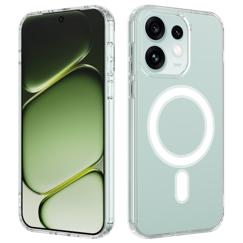 Doorzichtige magnetische hoes voor de Oppo Reno 16 F 5G / 16 FS 5G