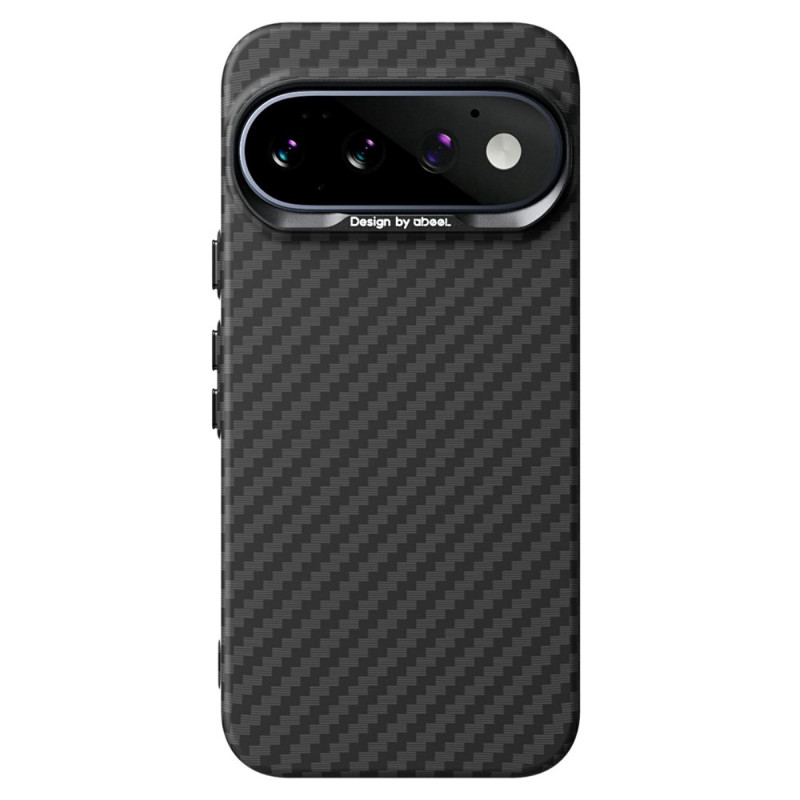 Minimalistisch zwart ABEEl-hoesje voor de Google Pixel 11