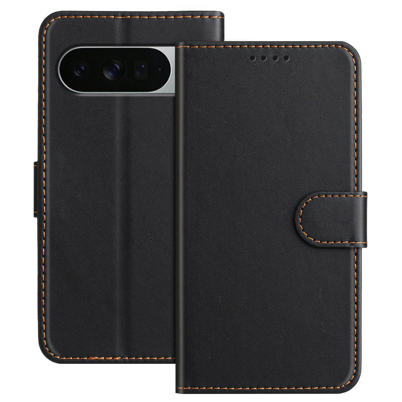 Google Pixel 11 Pro XL-hoesje, effen, met stiksels