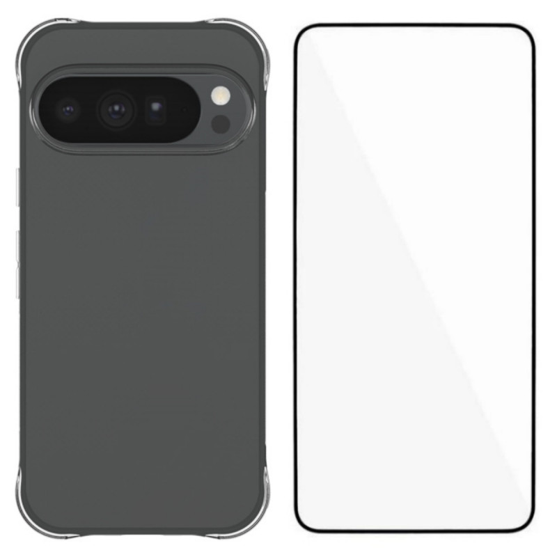 Doorzichtige, verstevigde hoes voor de Google Pixel 11 Pro XL met screenprotector