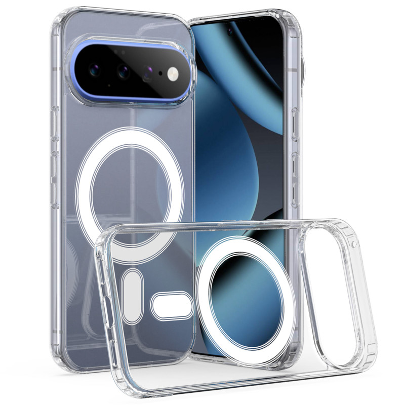 Doorzichtige magnetische hoes voor de Google Pixel 11 Pro XL
