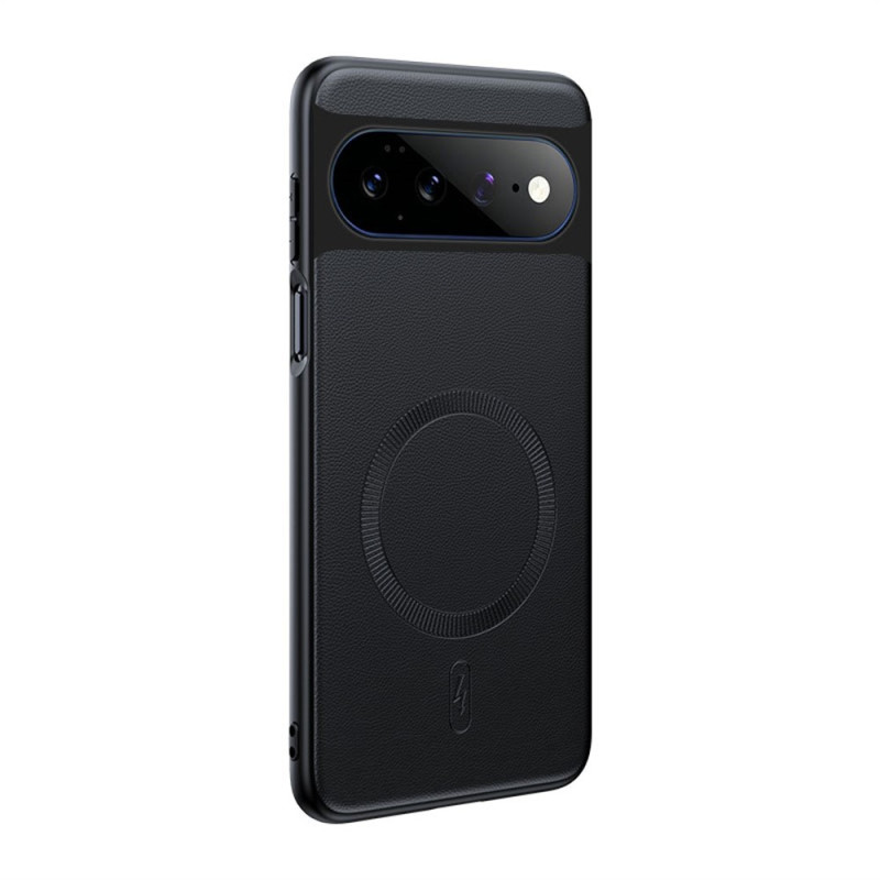 Google Pixel 11 Pro XL-hoesje met magnetische sluiting en leerlook