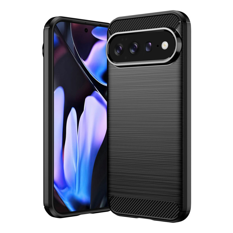 Google Pixel 11 Pro XL-hoesje van geborsteld koolstofvezel