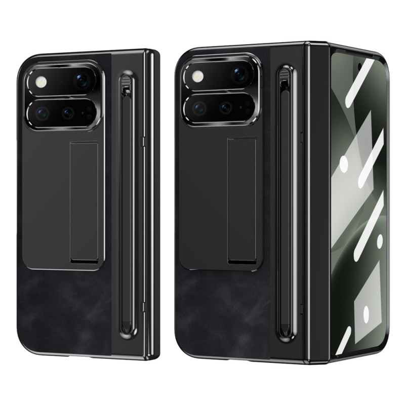 Google Pixel 11 Pro Fold-hoesje met scharnierbescherming, houder en stylus