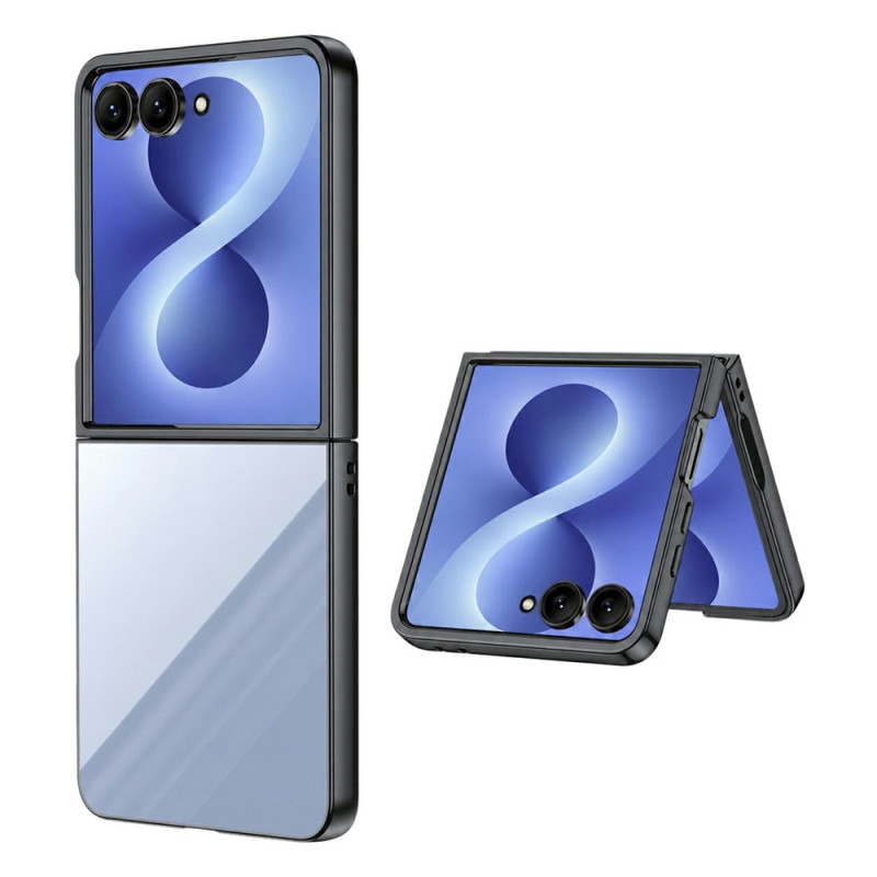 Samsung Galaxy Z Flip 8-hoesje met metalen rand