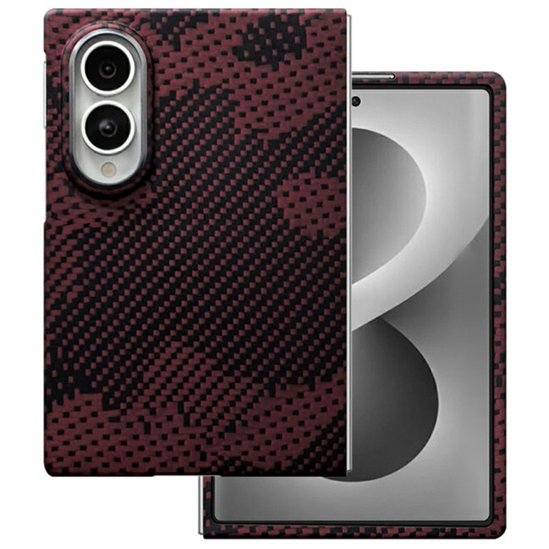 Samsung Galaxy Z Fold 8-hoesje, Design Luxe, rood