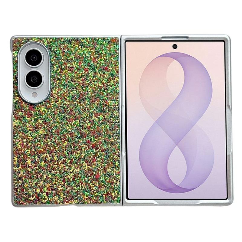 Samsung Galaxy Z Fold 8-hoesje met glitterdesign
