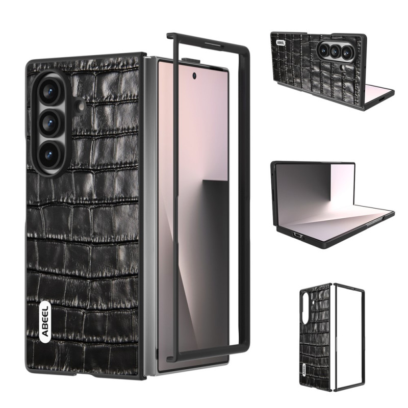 ABEEL Samsung Galaxy Z Fold 8 Ultra-hoesje met krokodillenleer-effect