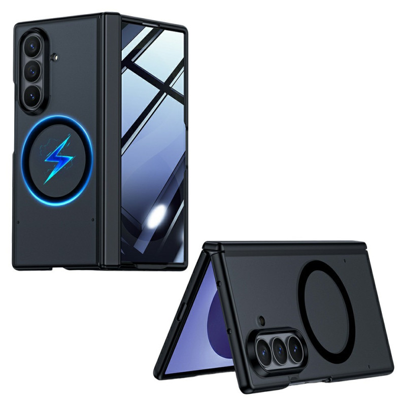 Magnetische matte hoes voor de Samsung Galaxy Z Fold 8 Ultra met anti-spionageglas