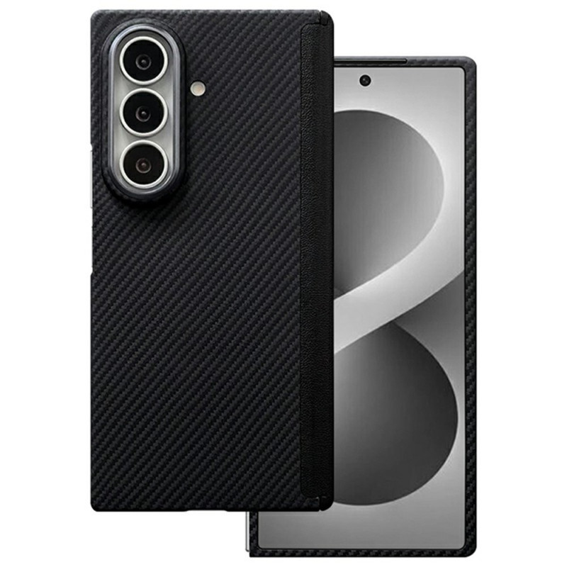 Samsung Galaxy Z Fold 8 Ultra magnetische hoes van 600D aramidevezel met scharnierbescherming