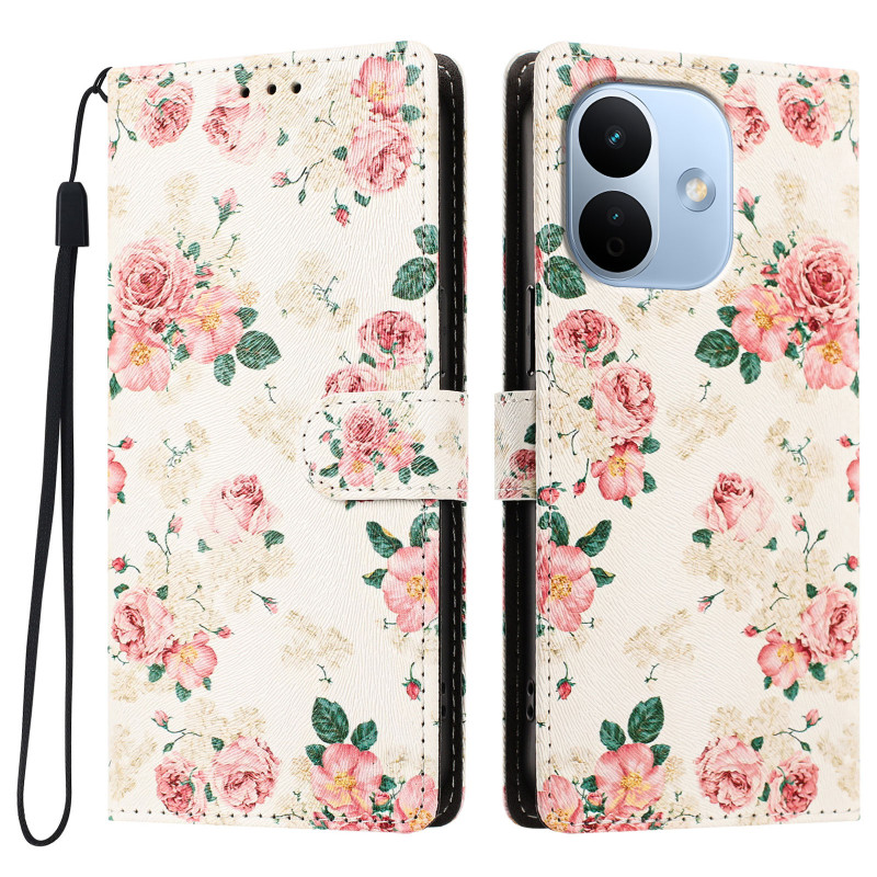 Hoesje voor Xiaomi Redmi Note 17 Pro 5G met Liberty-bloemenmotief