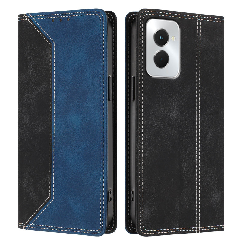 Telefoonhoesje voor Xiaomi Redmi Note 17 Pro 5G met tweekleurig suède-effect
