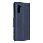 Samsung Galaxy Note 10 Hoesje Vlinders en Schuine Flap