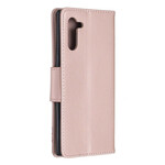 Samsung Galaxy Note 10 Hoesje Vlinders en Schuine Flap